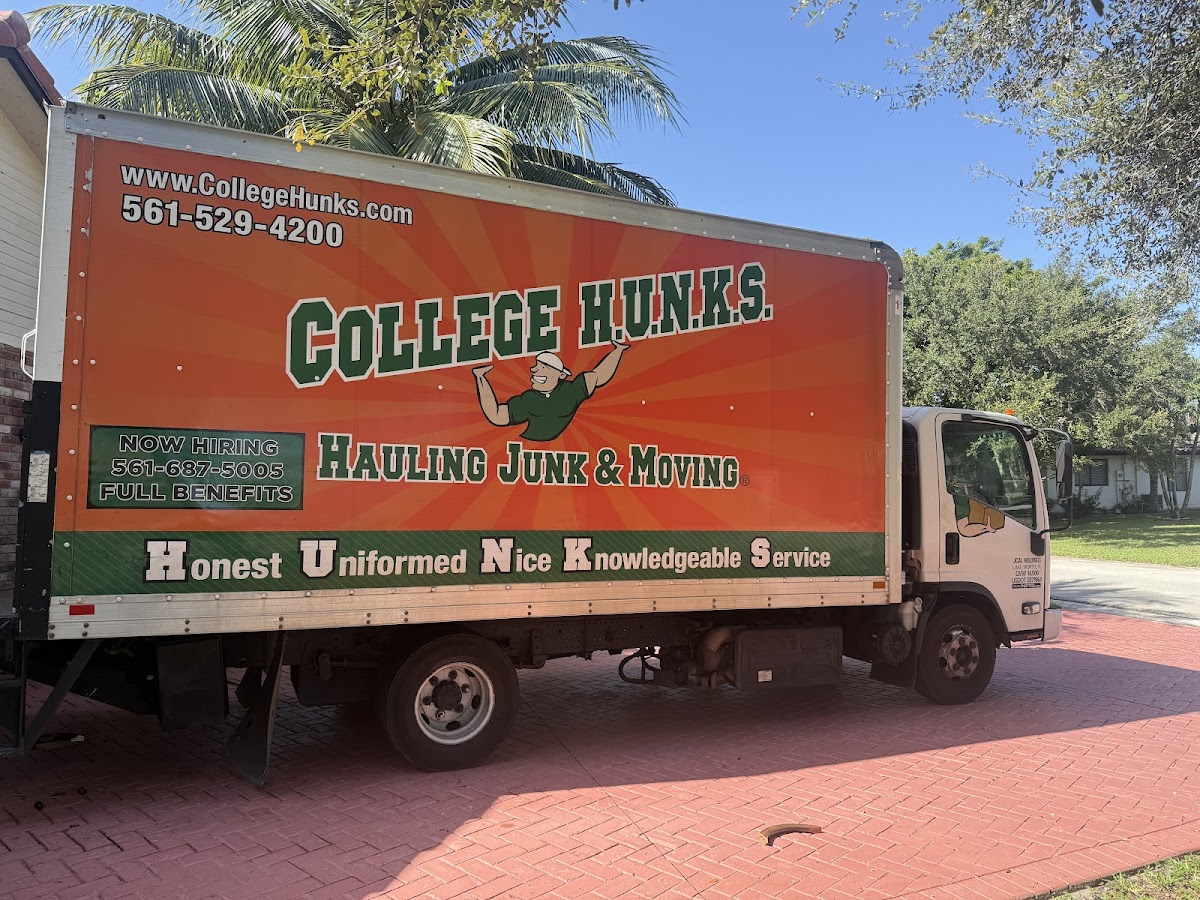 College Hunks Hauling Junk and Moving Palm Beach County