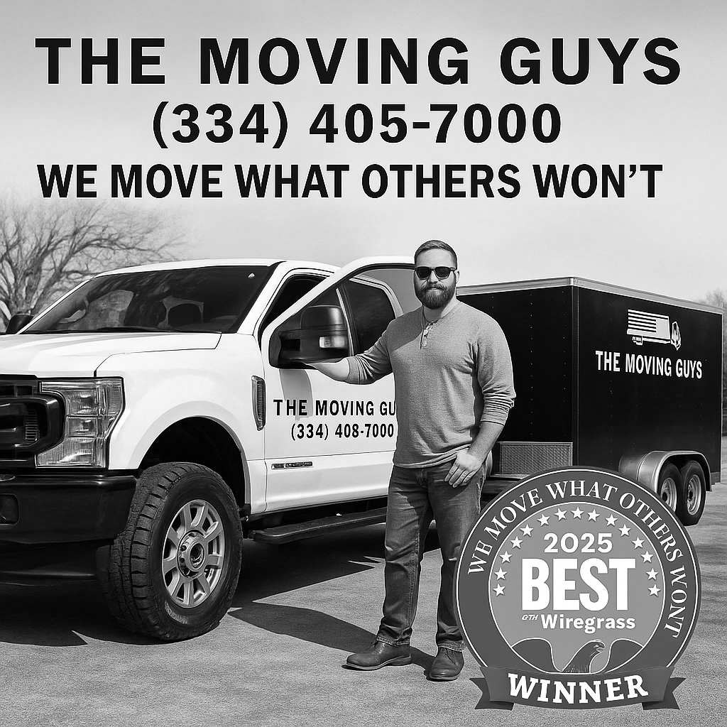 The Moving Guys Alabama . Proudly Serving Enterprise / Dothan Alabama . All Parts of Alabama / Florida / Georgia