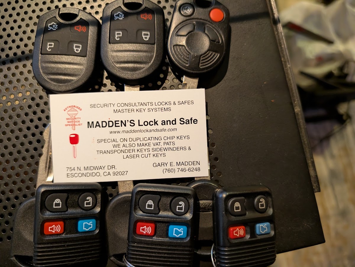 Madden's Lock & Safe