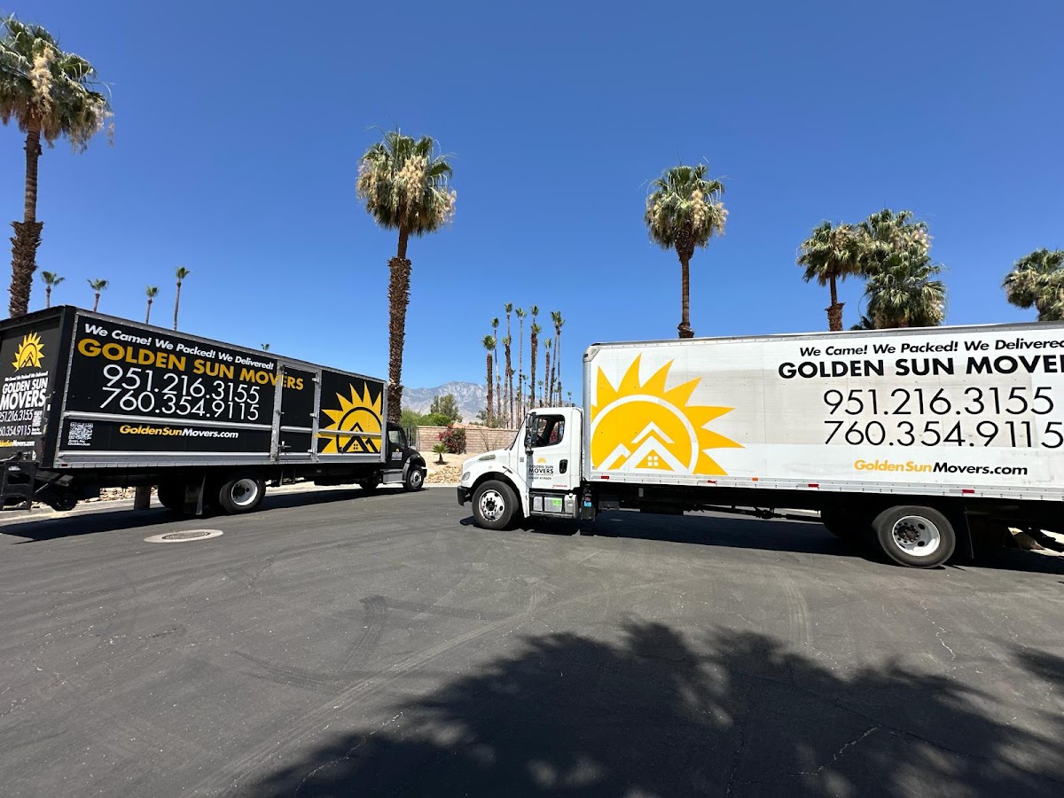 Golden Sun Movers Temecula