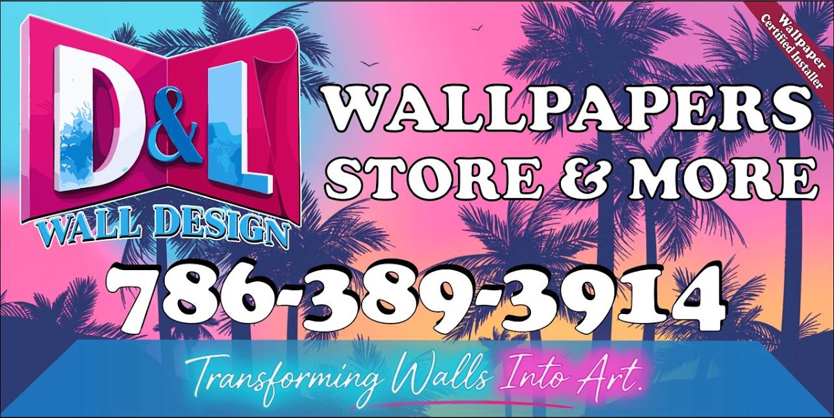 D&L Wall Design- Wallpaper installers business photo 4 - Painting in Miami