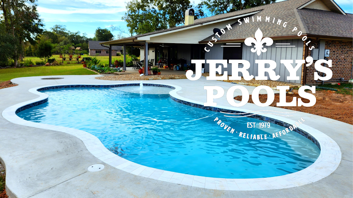 Jerry's Pools, LLC - Lafayette, La. Gunite Pool Construction